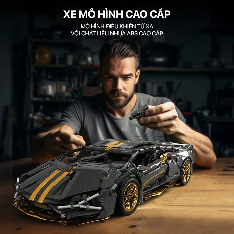 Mô hình lắp ghép - Plated Metal 67129 1 mo hinh lap ghep plated metal 67129 01